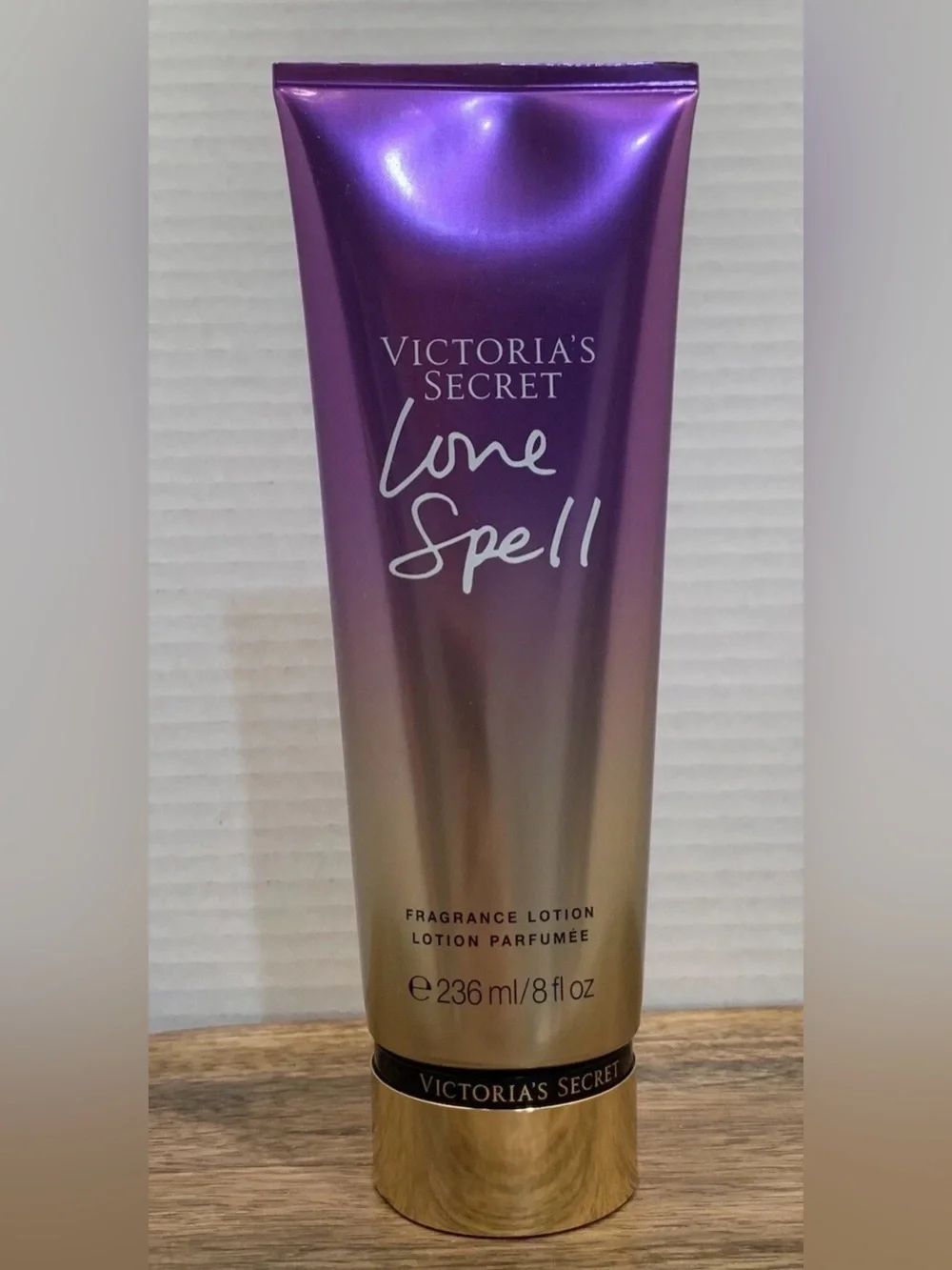 Victoria's Secret Love Spell Lotion - Purple and Gold Gradient